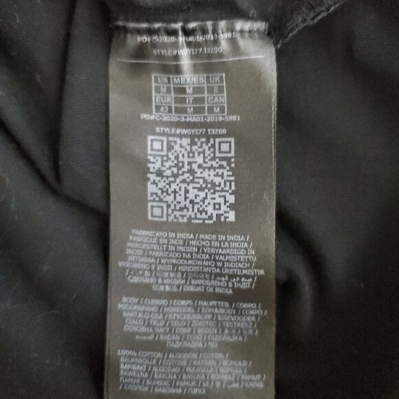 🚨378 Guess Graphic Print Disco Cropped Cotton Black T-Shirt - Picture 6 of 10